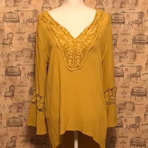 SOLD ****Lime green blouse